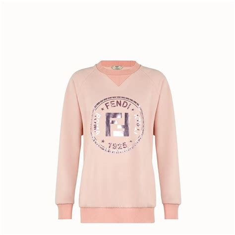 pink fendi hoodie for women.